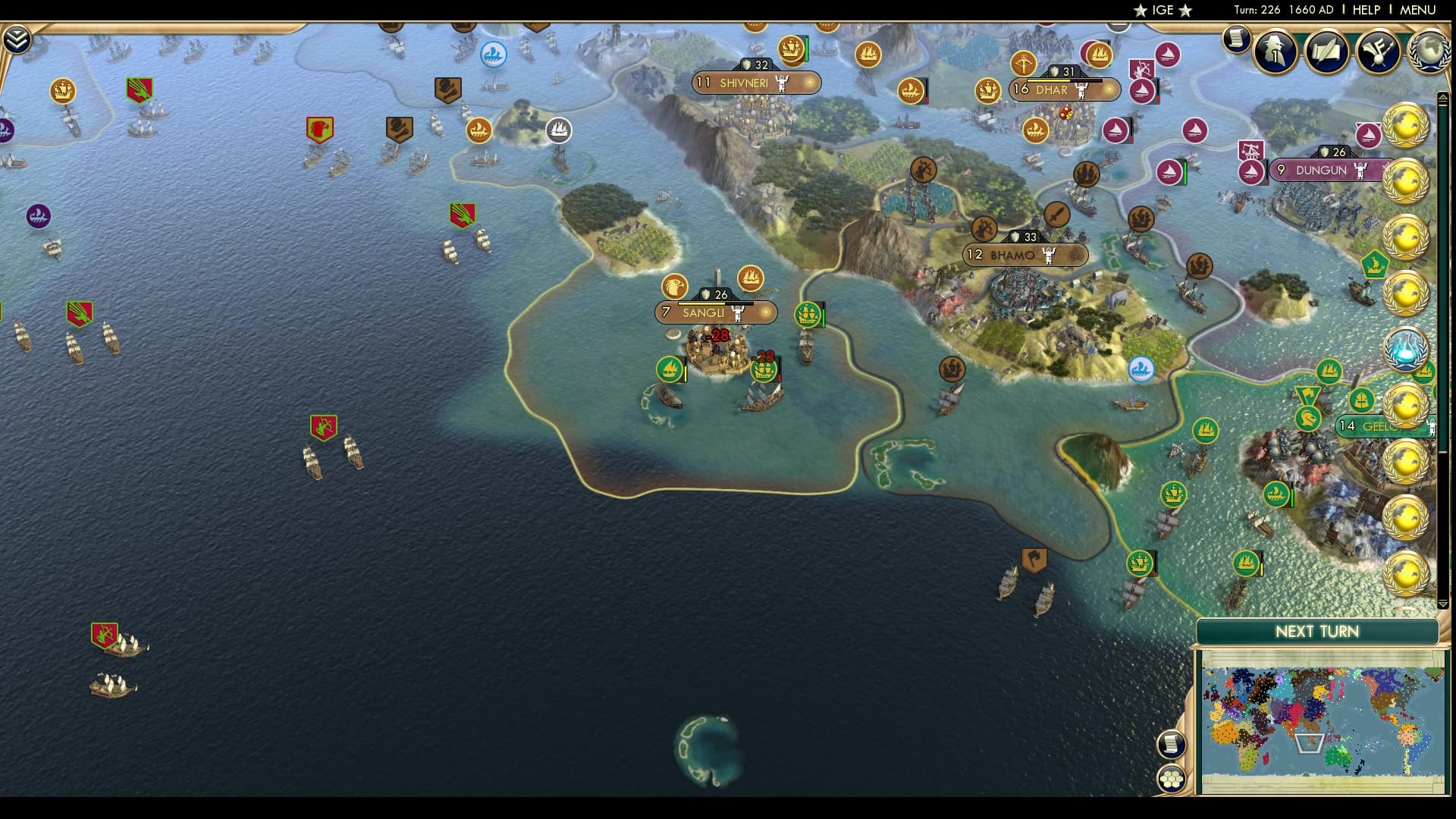 CBR In-Game Screenshot of Relevant War?!