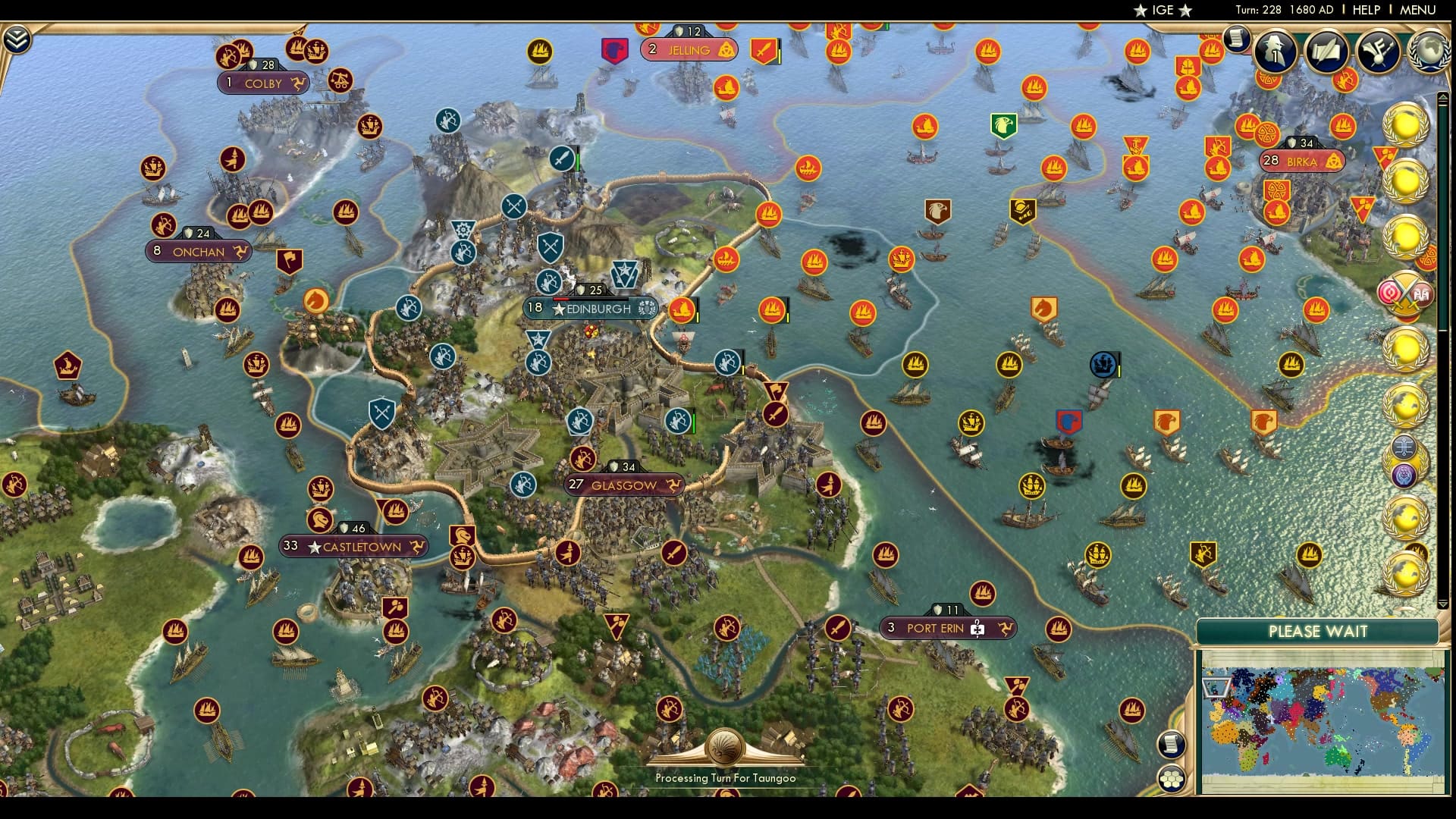 CBR In-Game Screenshot of Ragnarolling