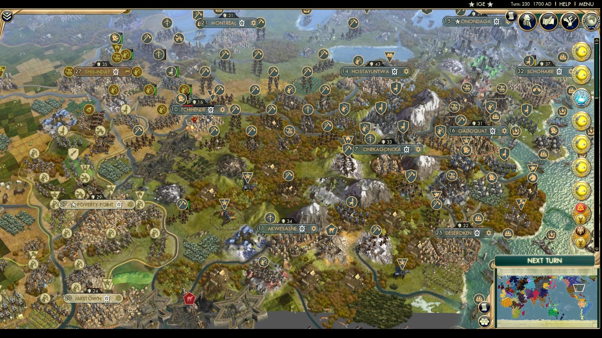 CBR In-Game Screenshot of Cutting Everything Down