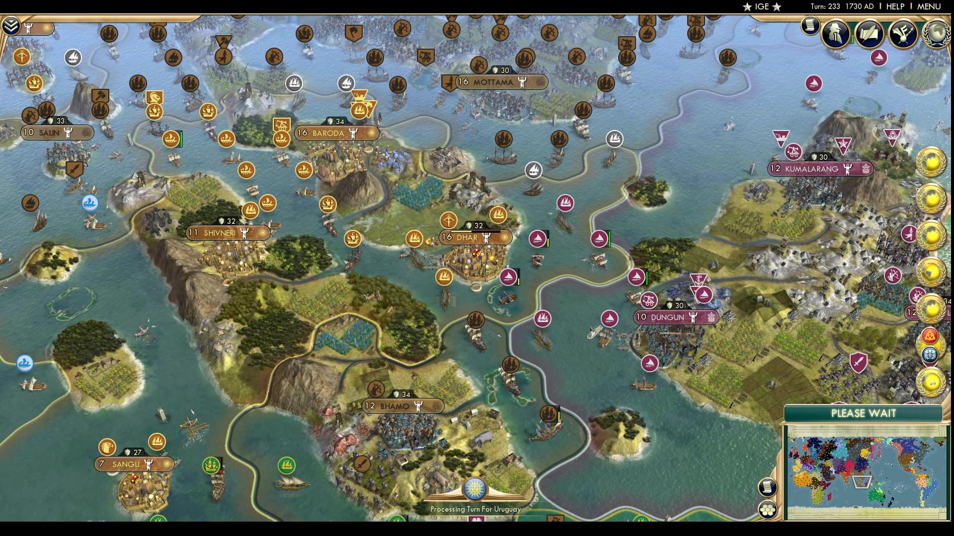 CBR In-Game Screenshot of Dhar she blows