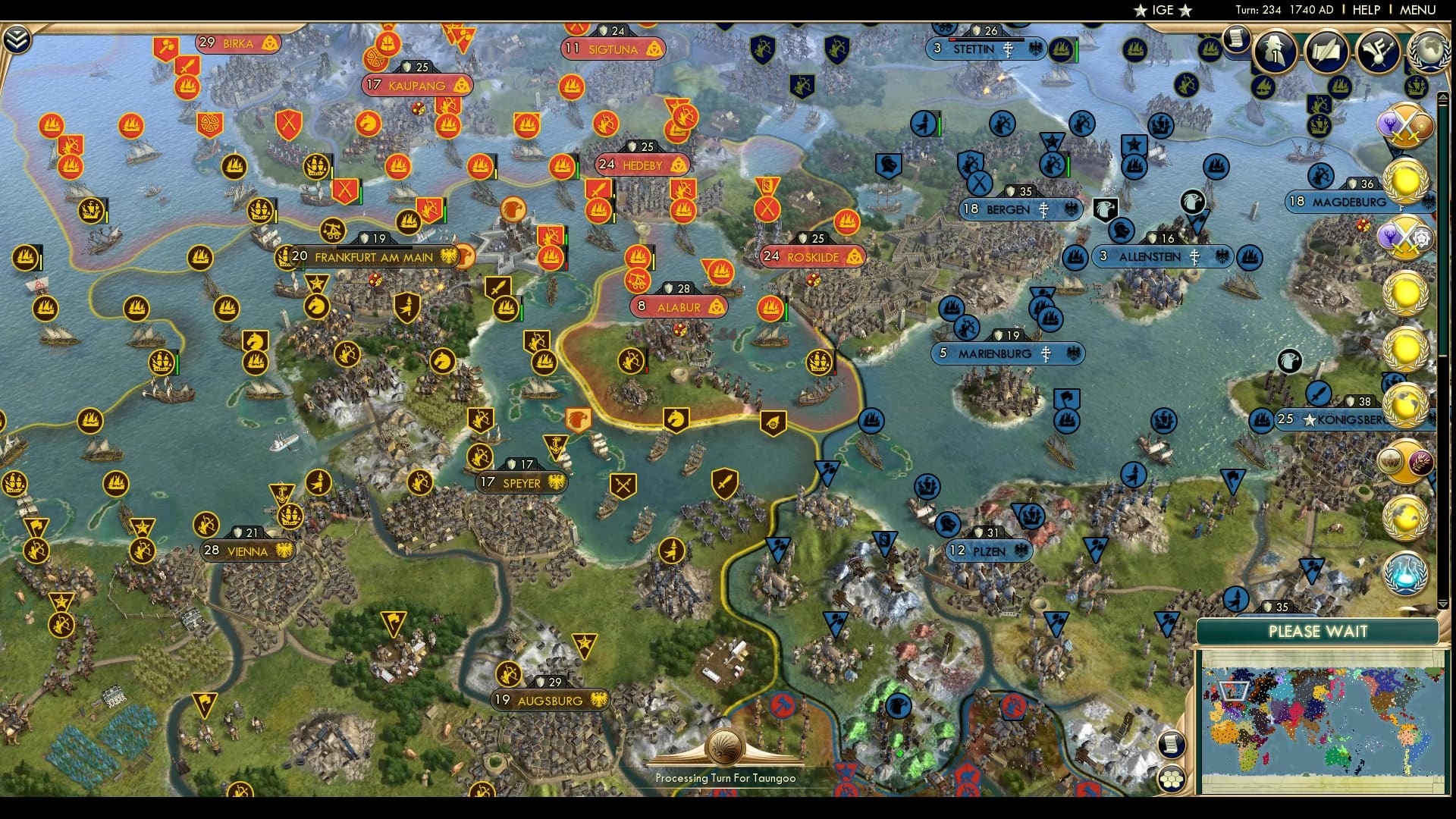 CBR In-Game Screenshot of Vikings Smash!