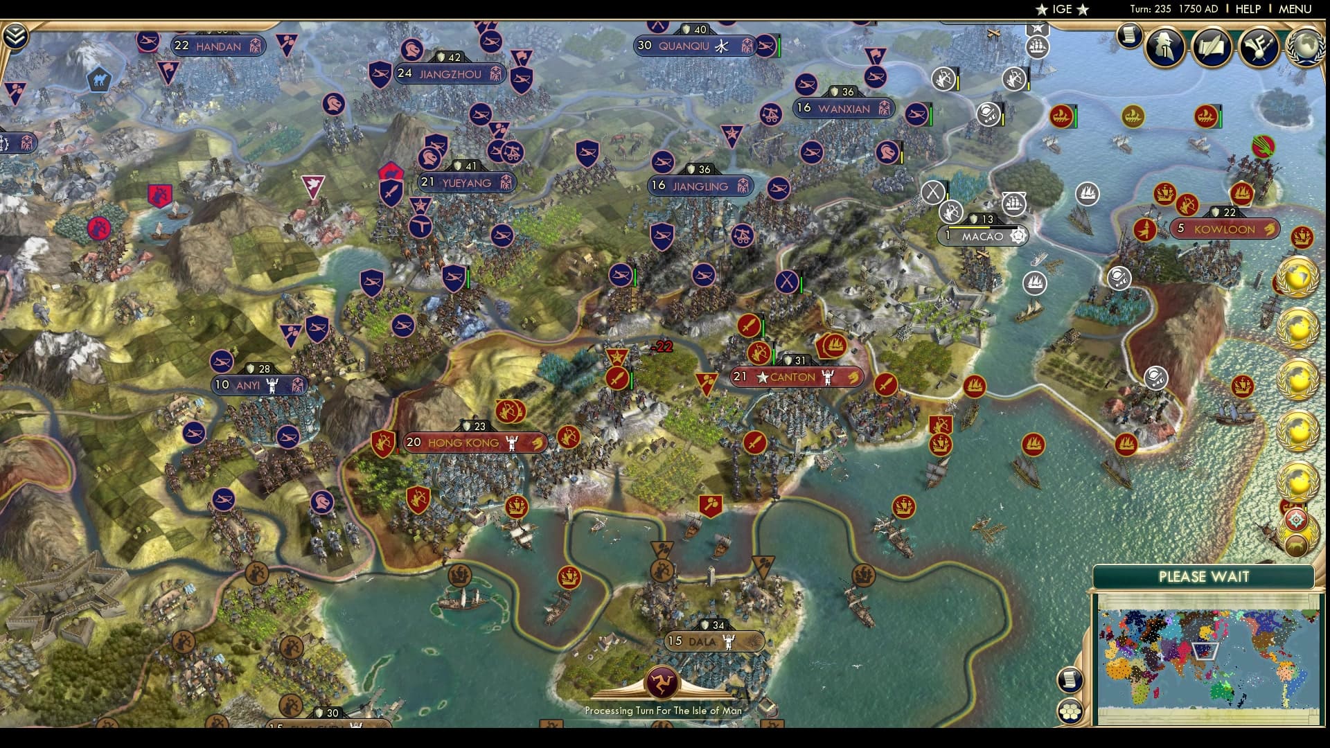 CBR In-Game Screenshot of Burning Asia