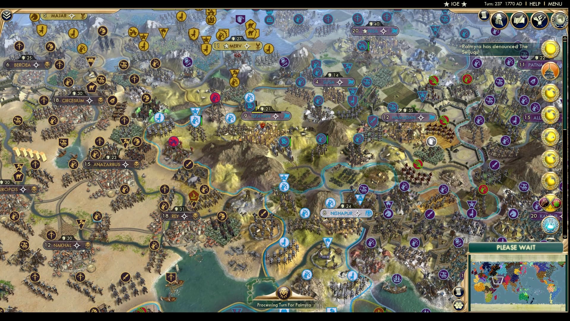 CBR In-Game Screenshot of Capital Captured