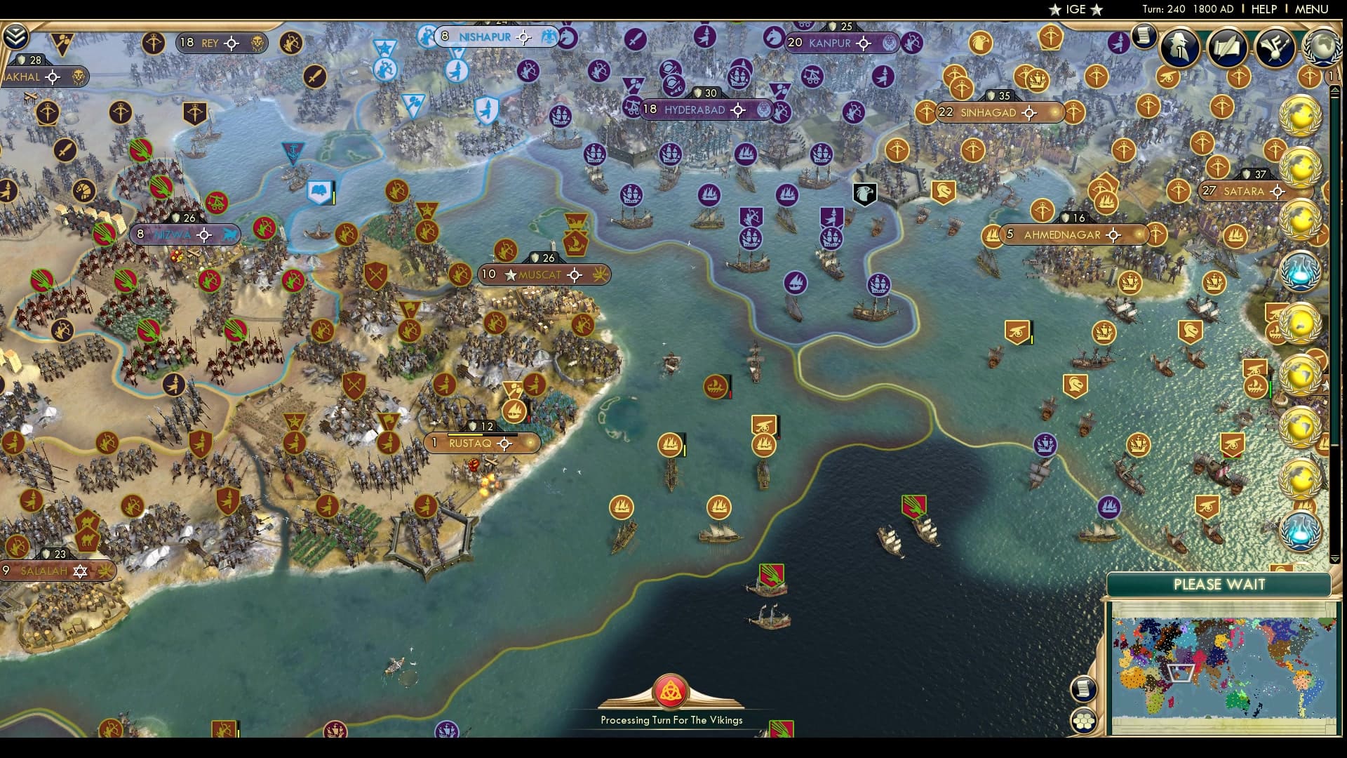 CBR In-Game Screenshot of Rustaq charm