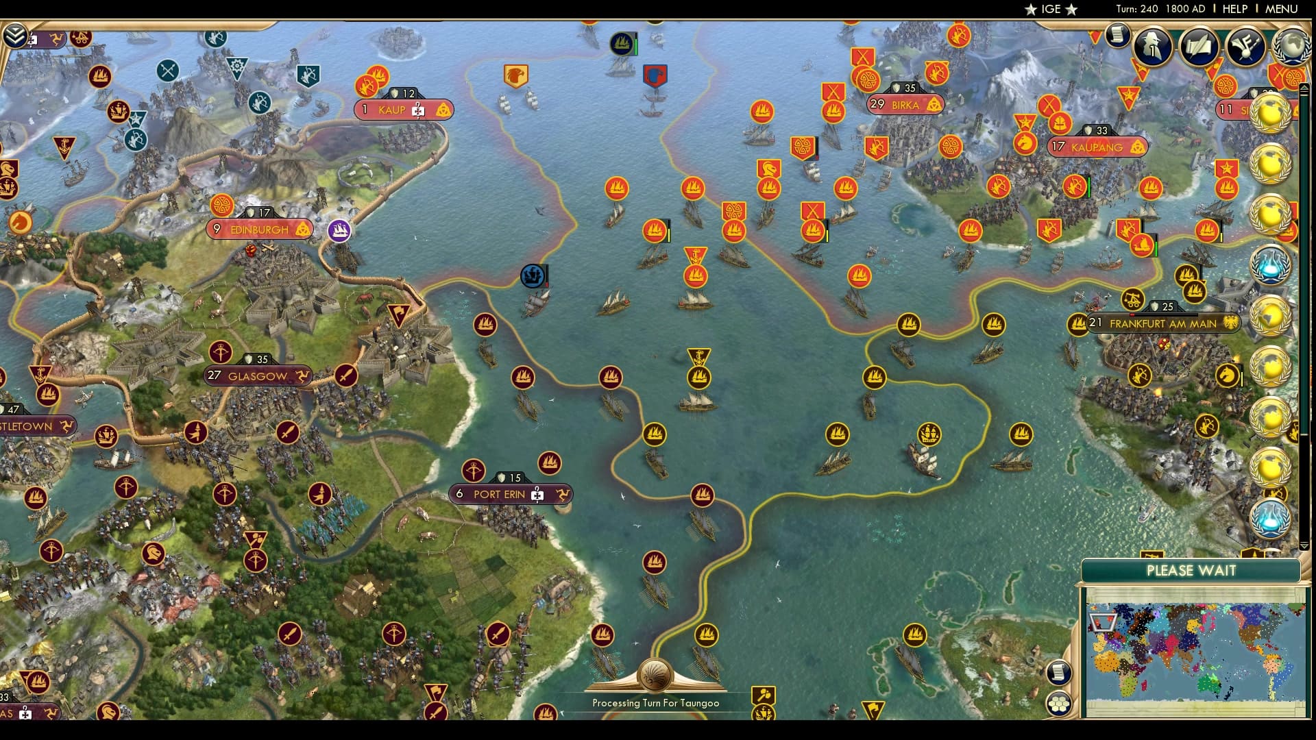 CBR In-Game Screenshot of Kaup on attacking