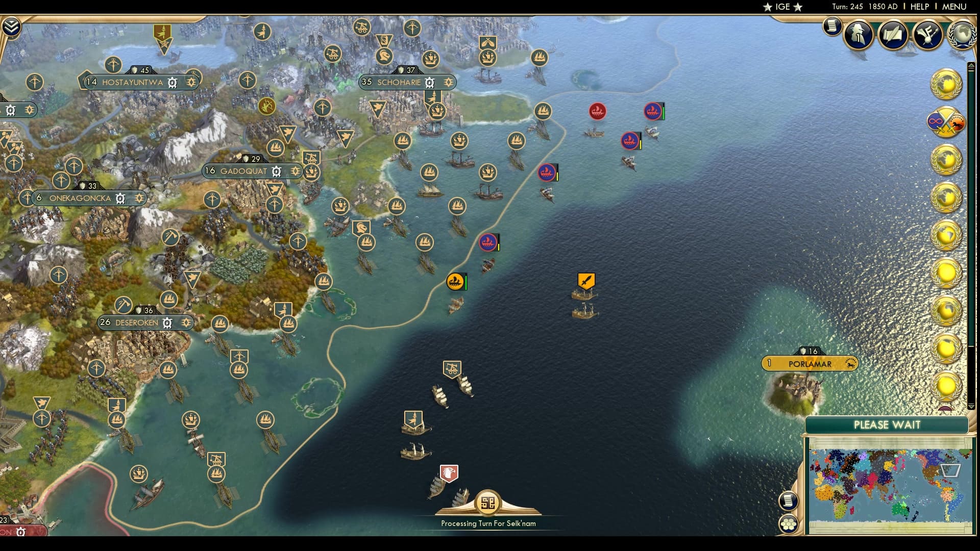 CBR In-Game Screenshot of South American Seaside Resort