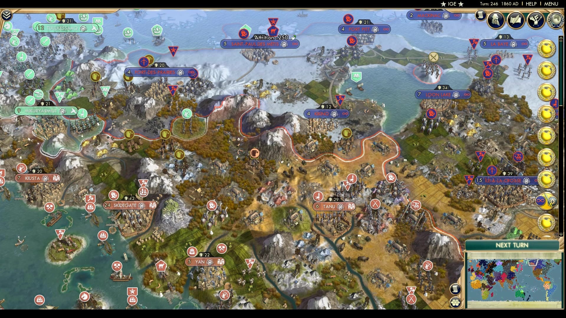 CBR In-Game Screenshot of An Empty Battlefield