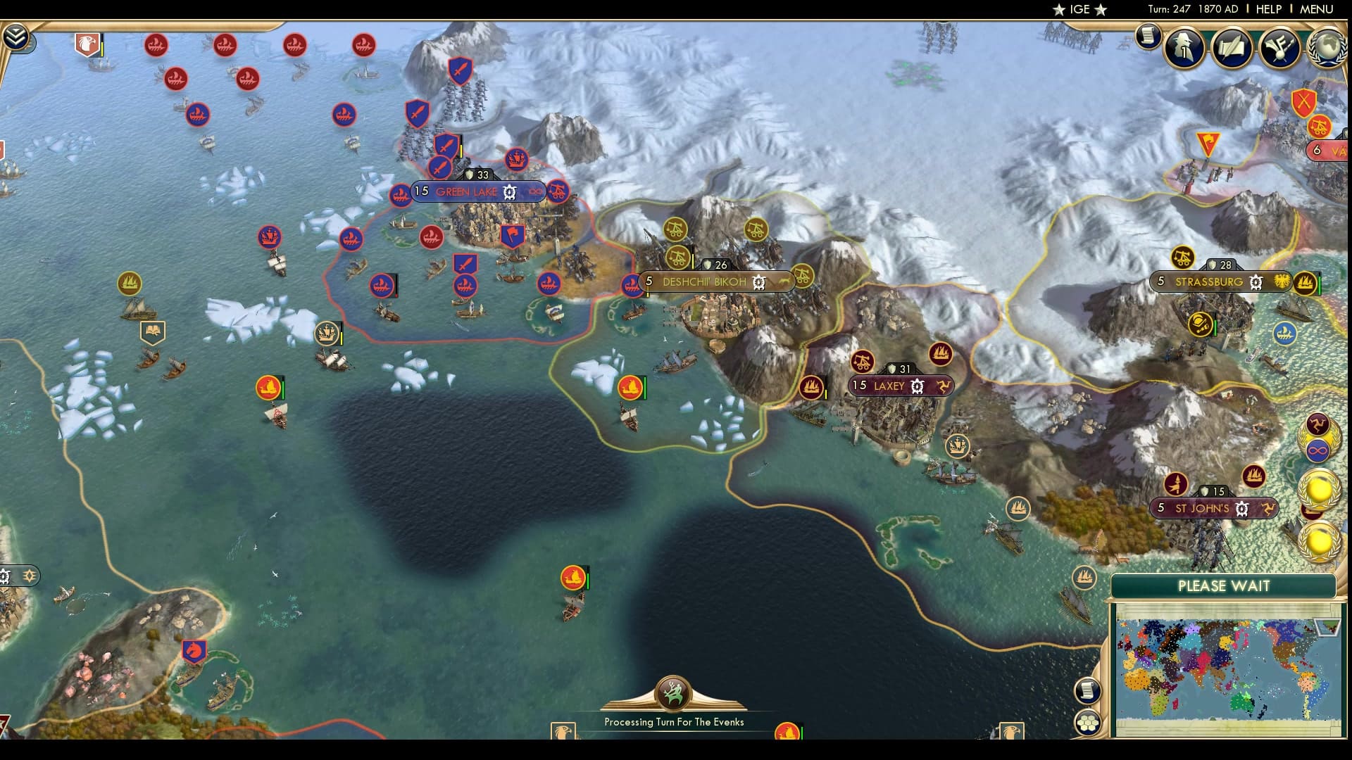 CBR In-Game Screenshot of A Mystery War