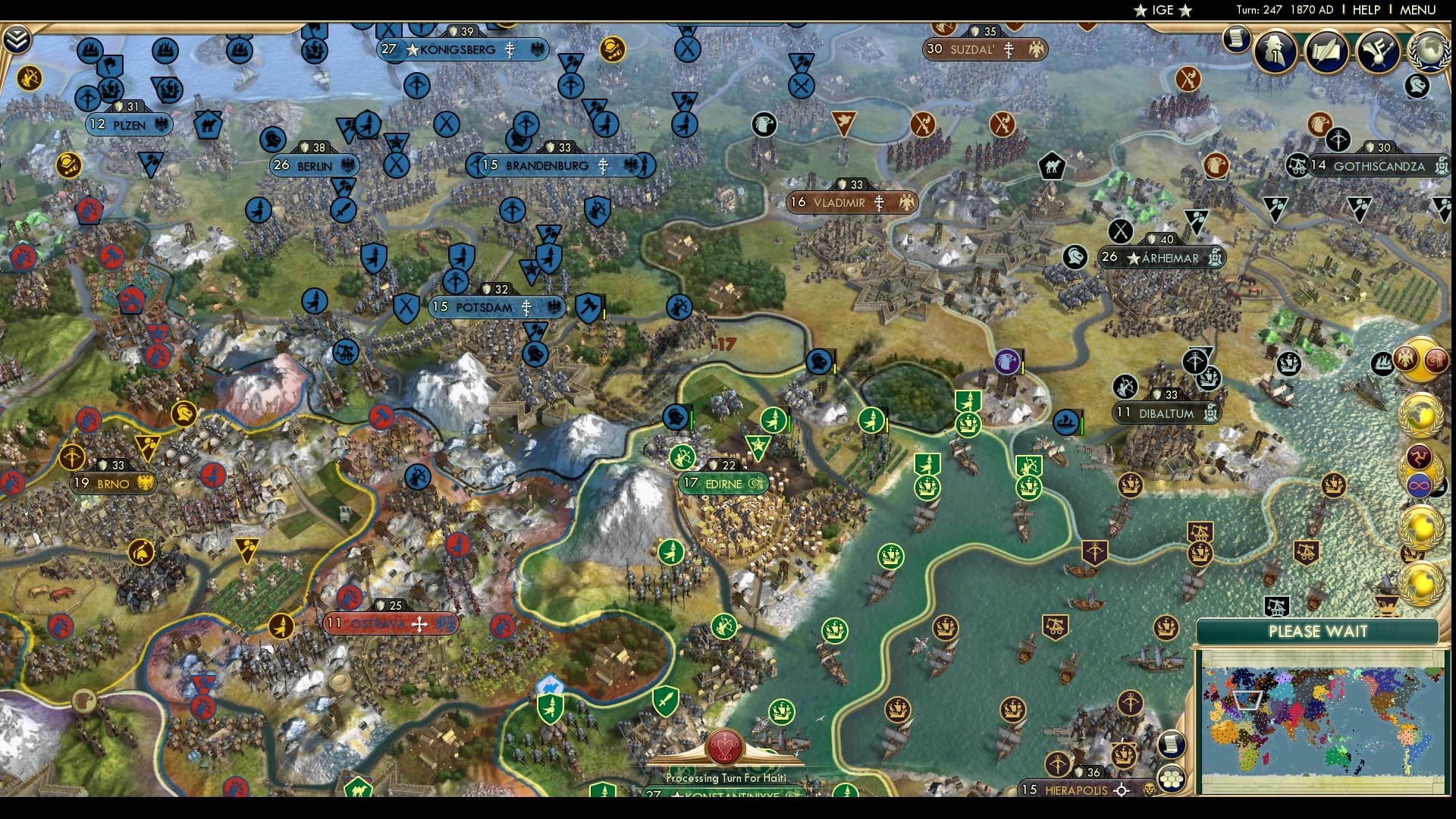 CBR In-Game Screenshot of A Small Border is Still a Border