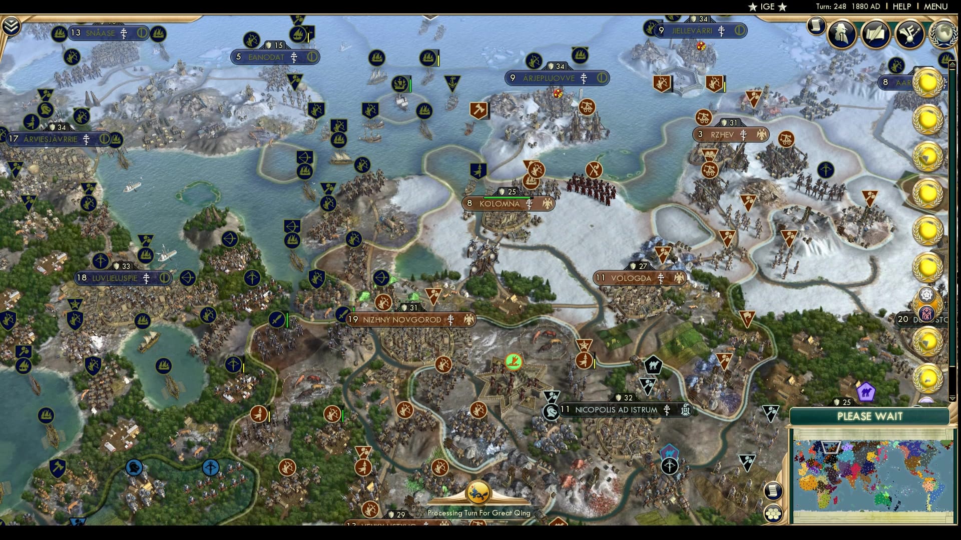 CBR In-Game Screenshot of From Where We Started