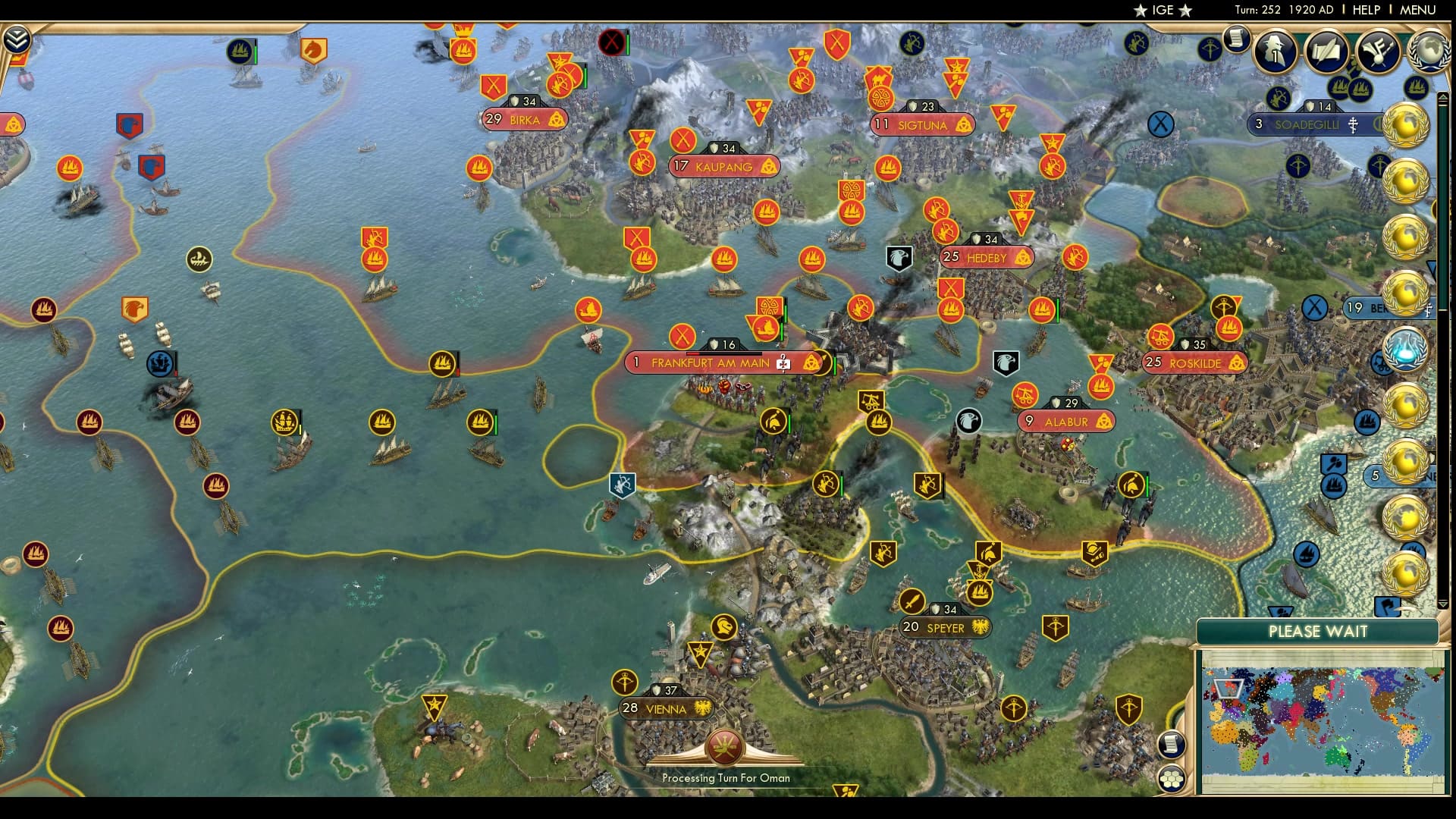 CBR In-Game Screenshot of The Fate of Frankfurt