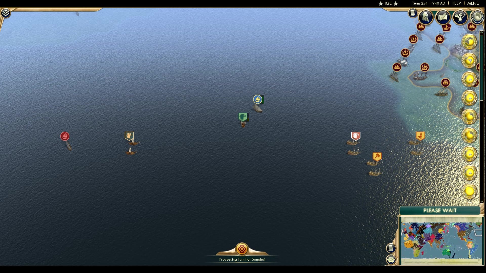 CBR In-Game Screenshot of Scout Con 1940