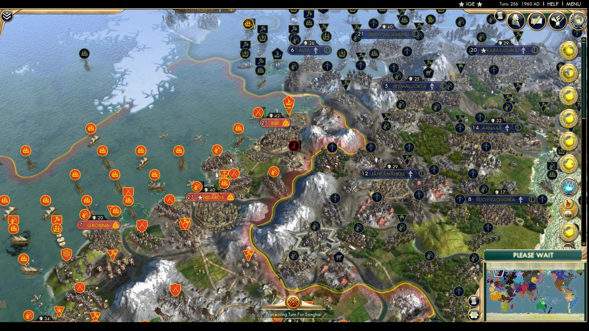 CBR In-Game Screenshot of Ribe Barbs