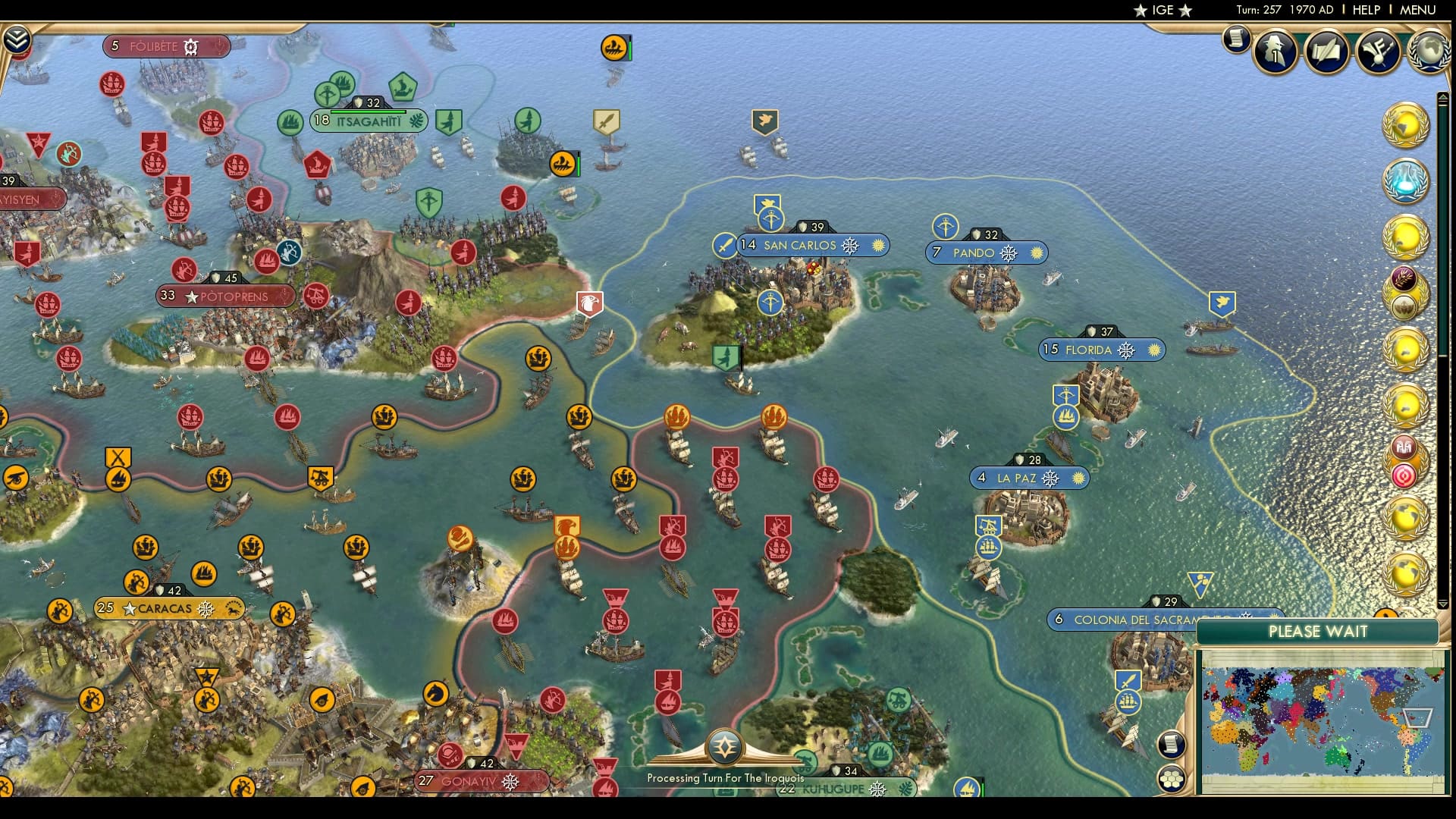 CBR In-Game Screenshot of Caribbean Chaos