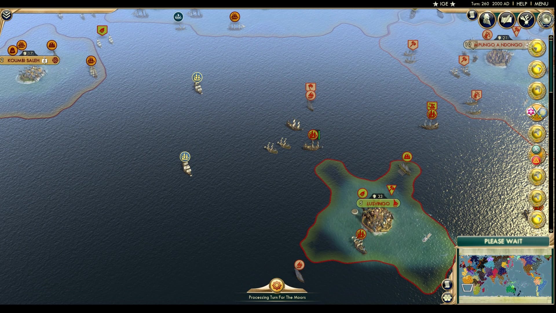 CBR In-Game Screenshot of Ocean Living