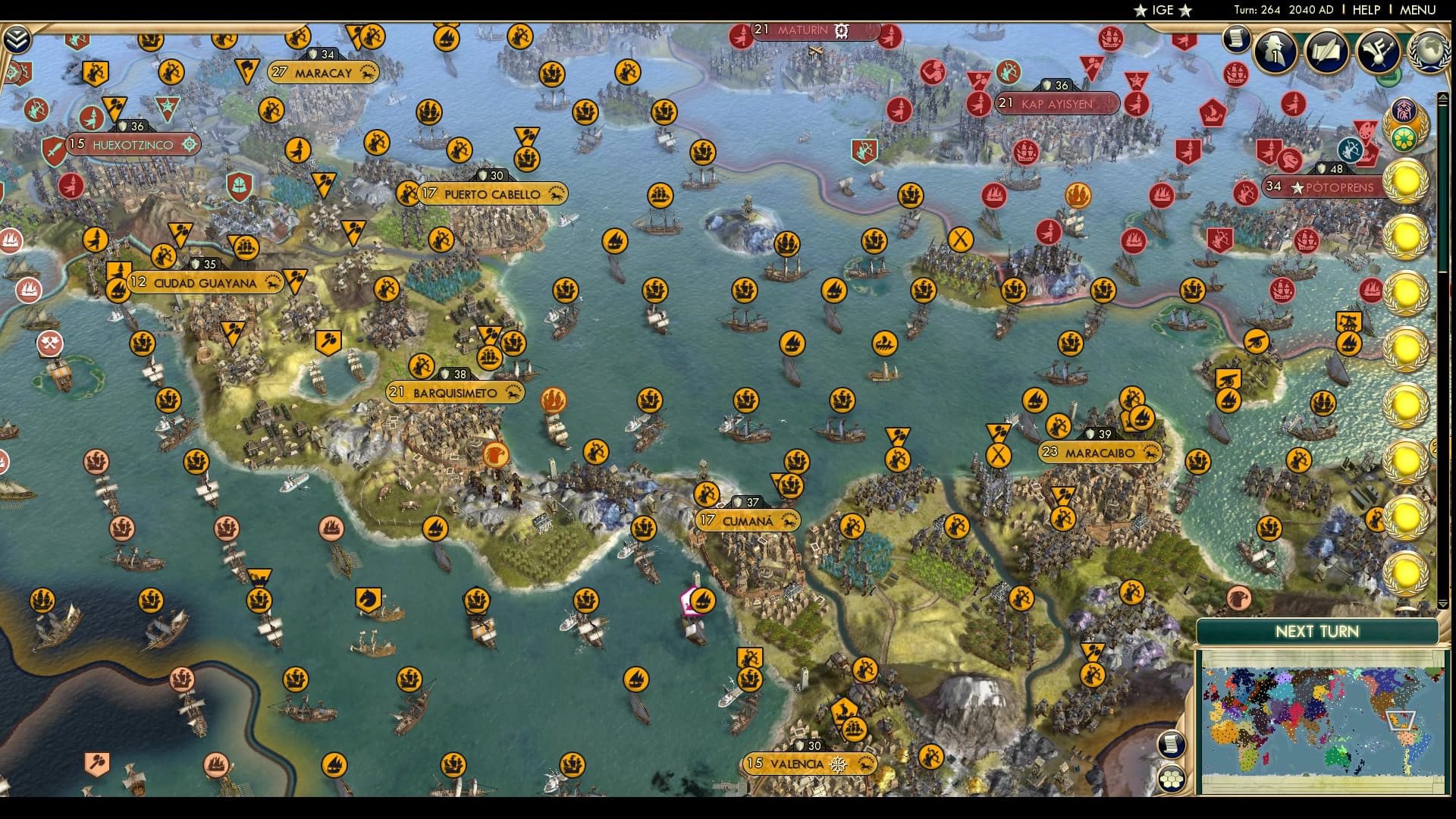 CBR In-Game Screenshot of Voluptuous Venezuela