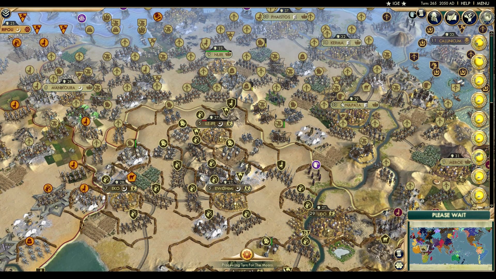 CBR In-Game Screenshot of Saharan Rumble