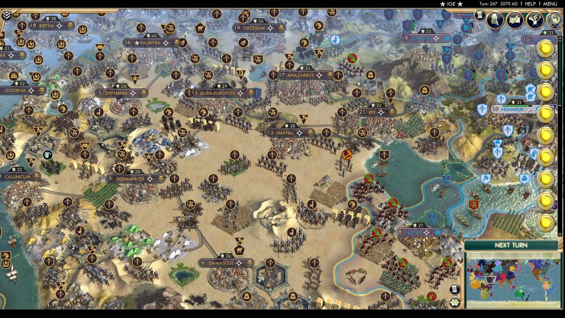 CBR In-Game Screenshot of Pearl of the Desert