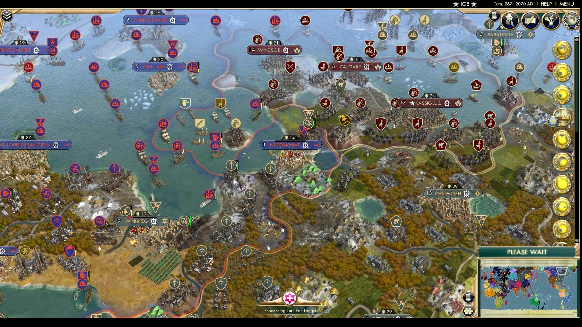 CBR In-Game Screenshot of Authoritarian Lumberjacks