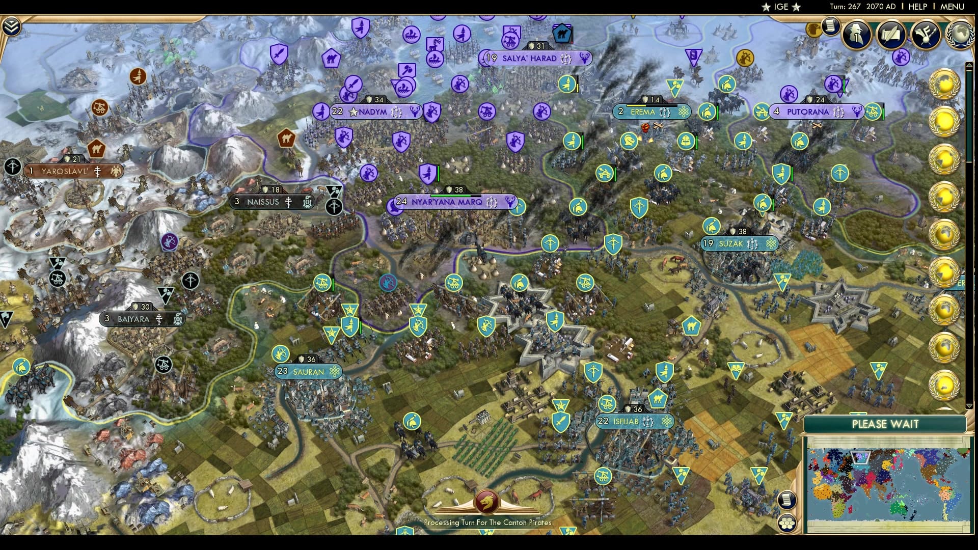 CBR In-Game Screenshot of Stalling Assault