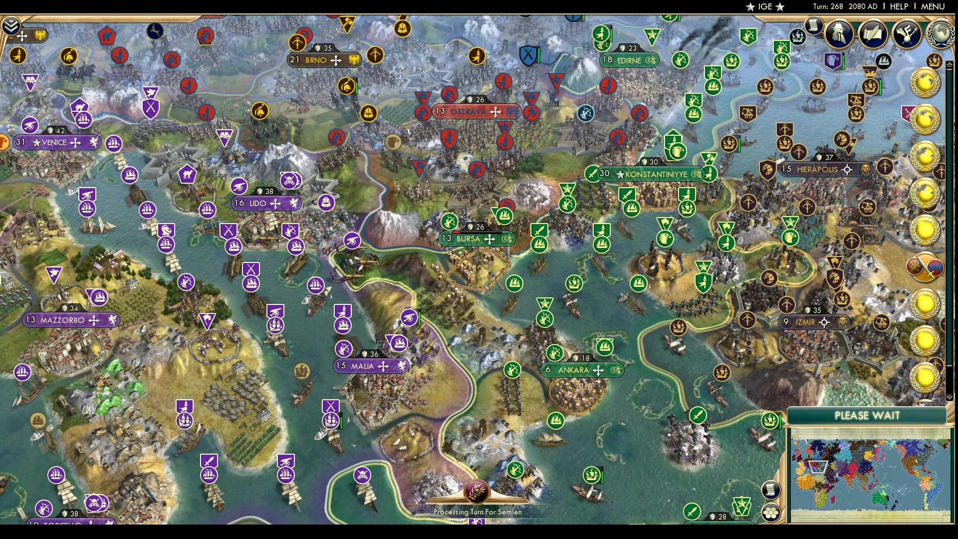 CBR In-Game Screenshot of Bursa Blues