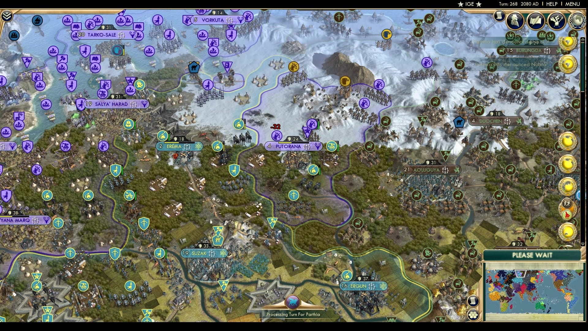 CBR In-Game Screenshot of Flashbacks to Incompetence