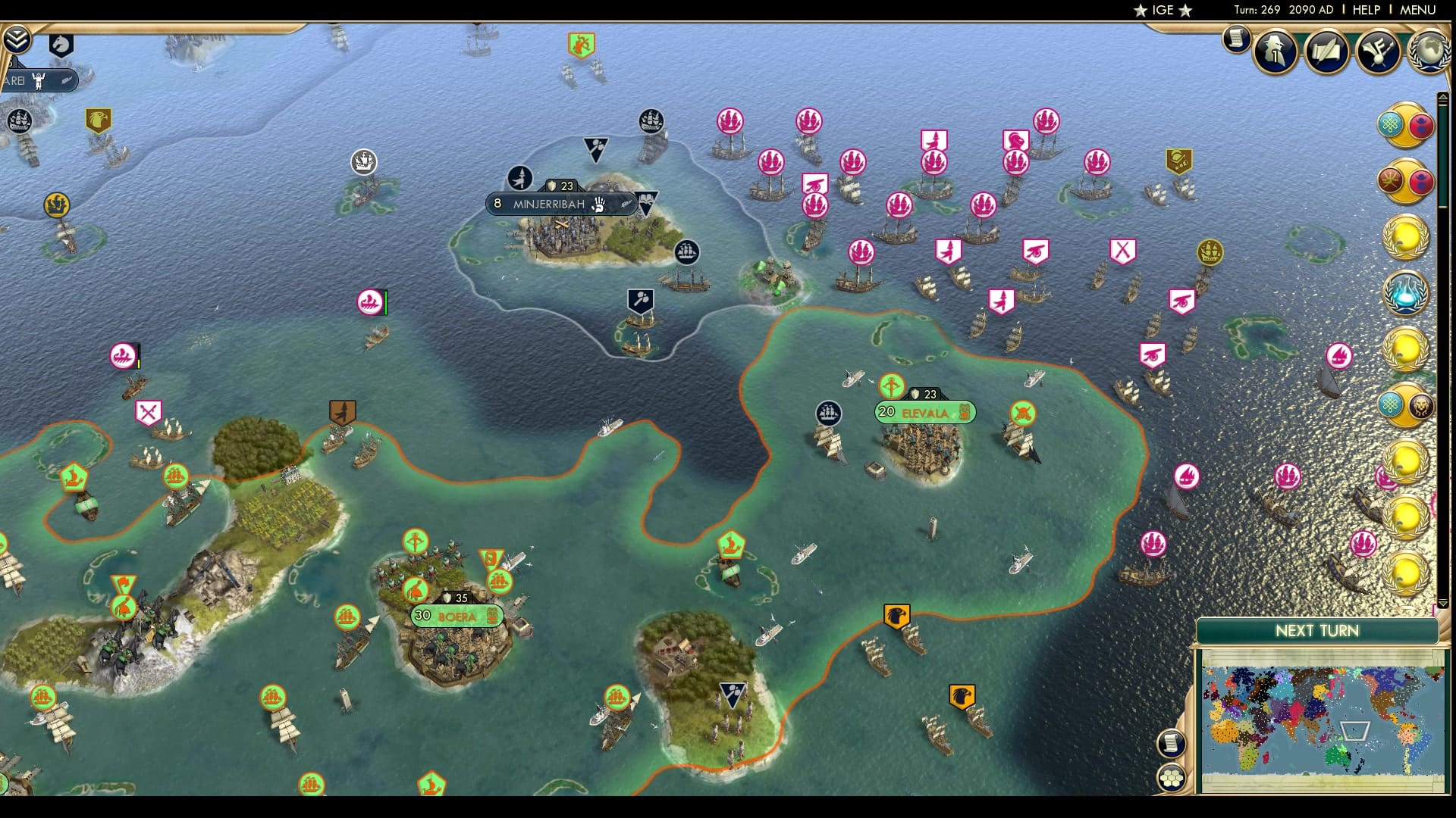 CBR In-Game Screenshot of Sneaking Tonga Time?