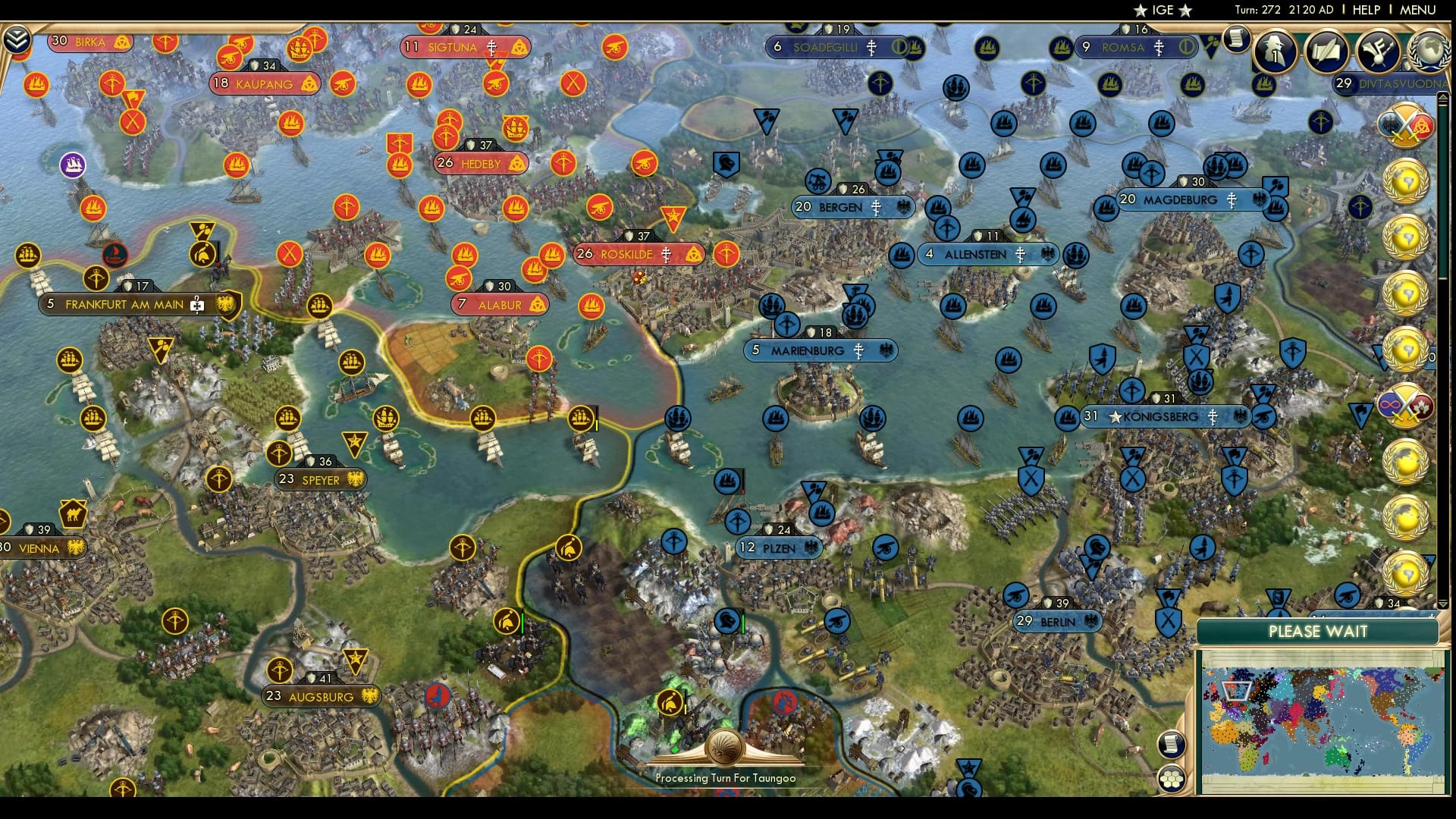 CBR In-Game Screenshot of Everyone Hates Fritz