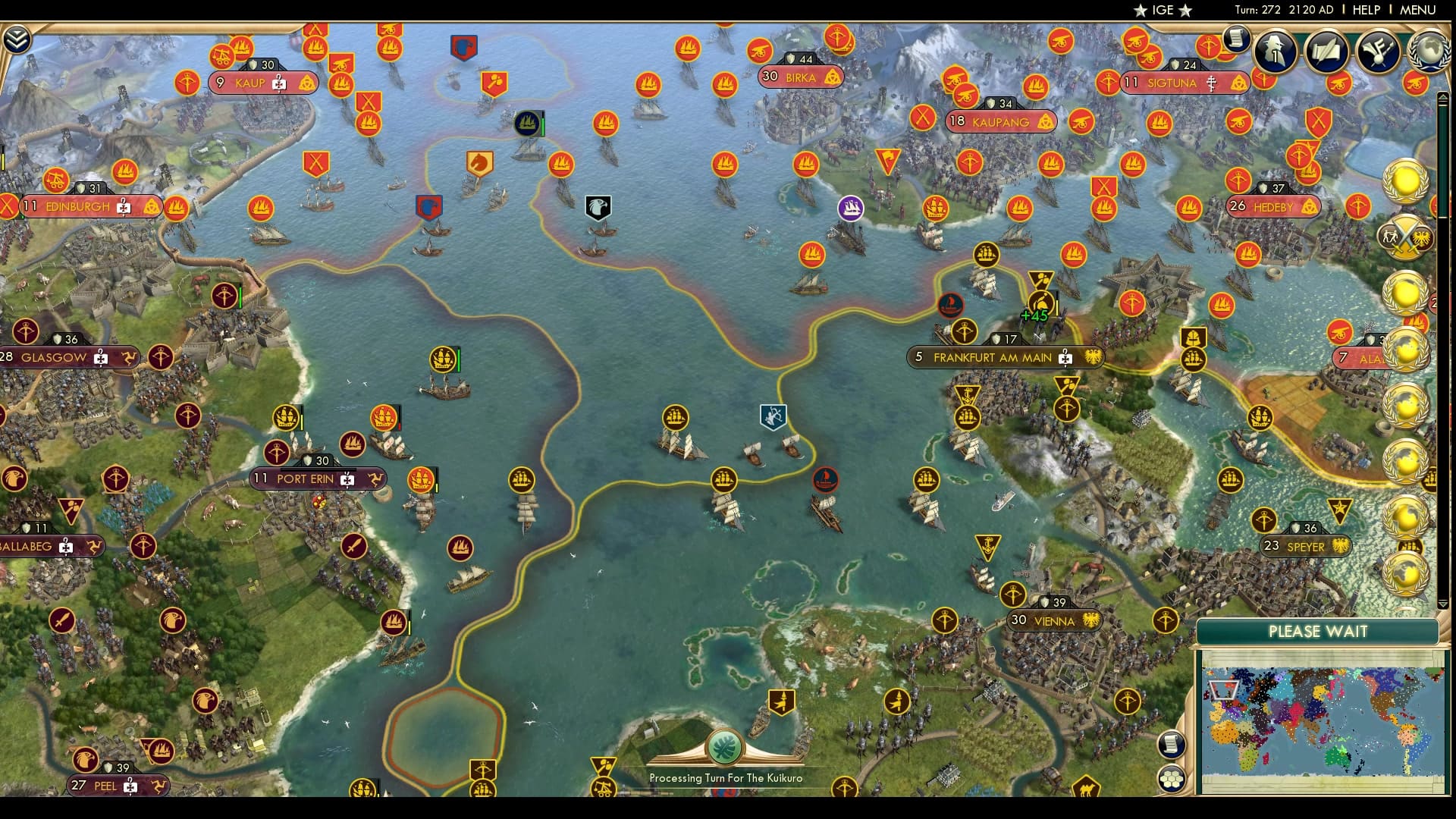 CBR In-Game Screenshot of Erin In Trouble