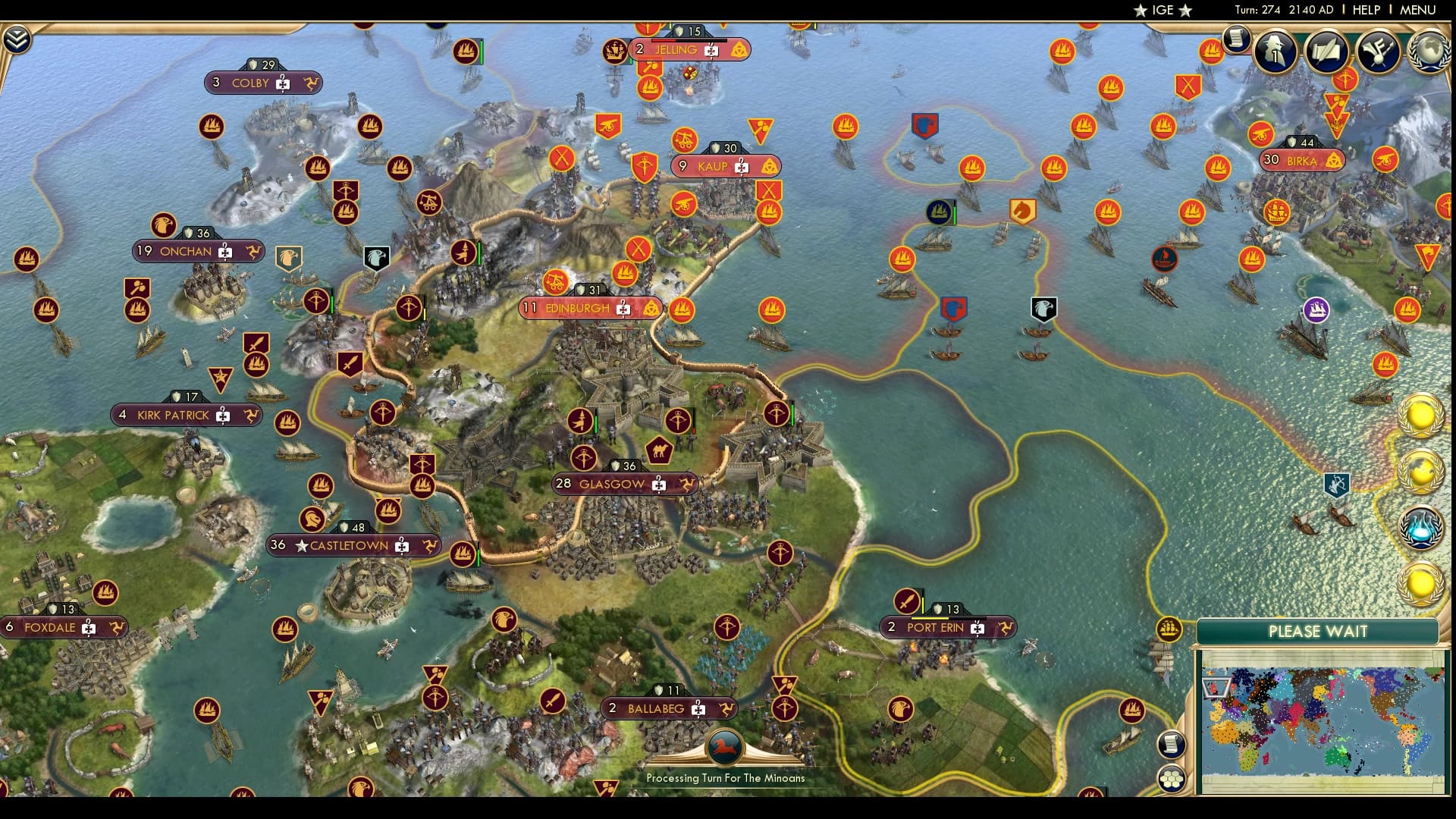 CBR In-Game Screenshot of Erin Extinguished