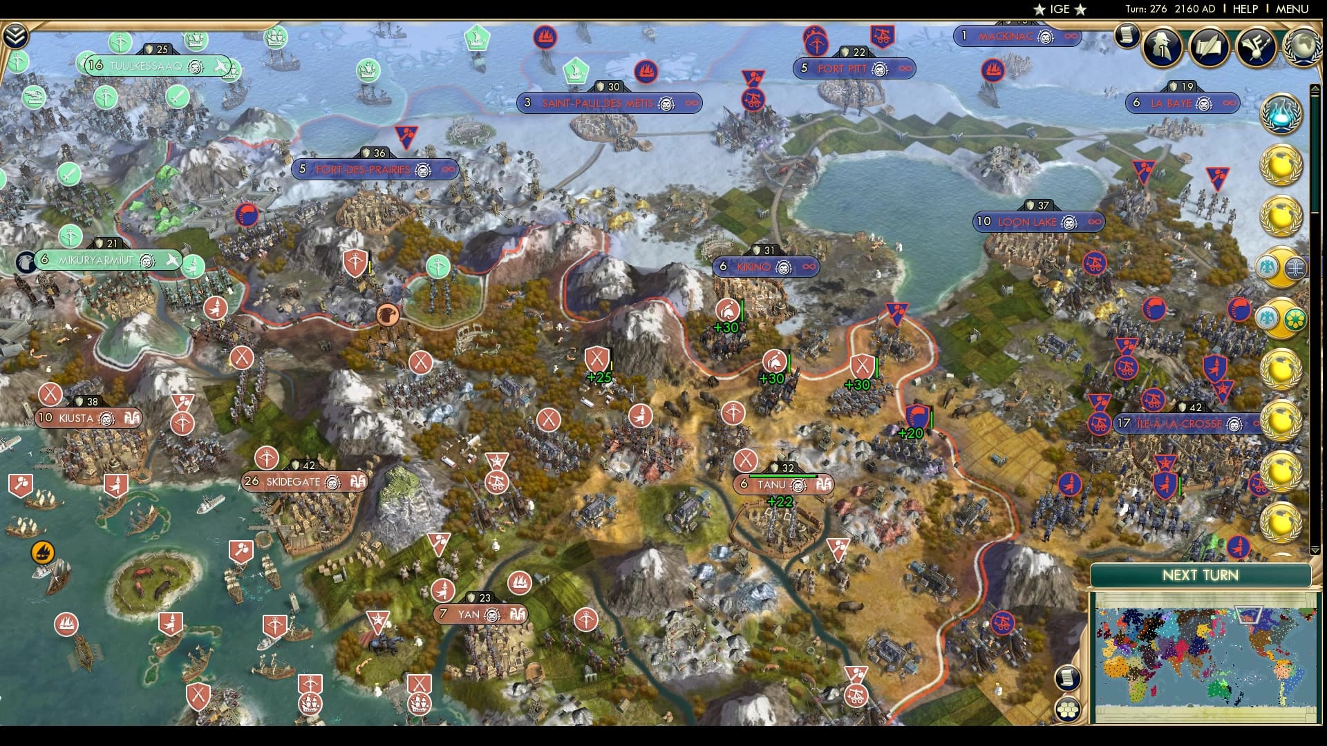 CBR In-Game Screenshot of Haida Prepares