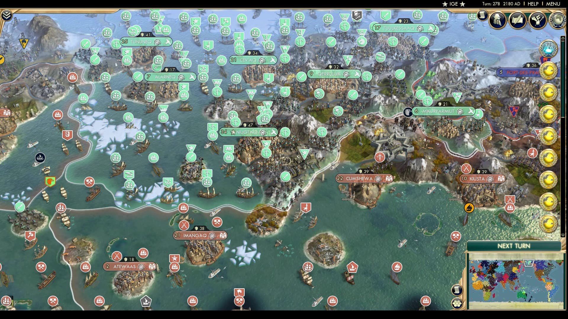 CBR In-Game Screenshot of Yup’ik Core