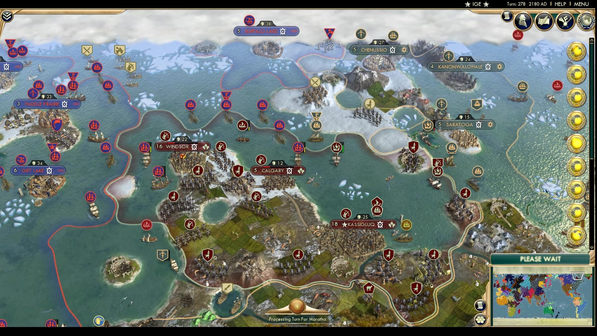 CBR In-Game Screenshot of The Impending End