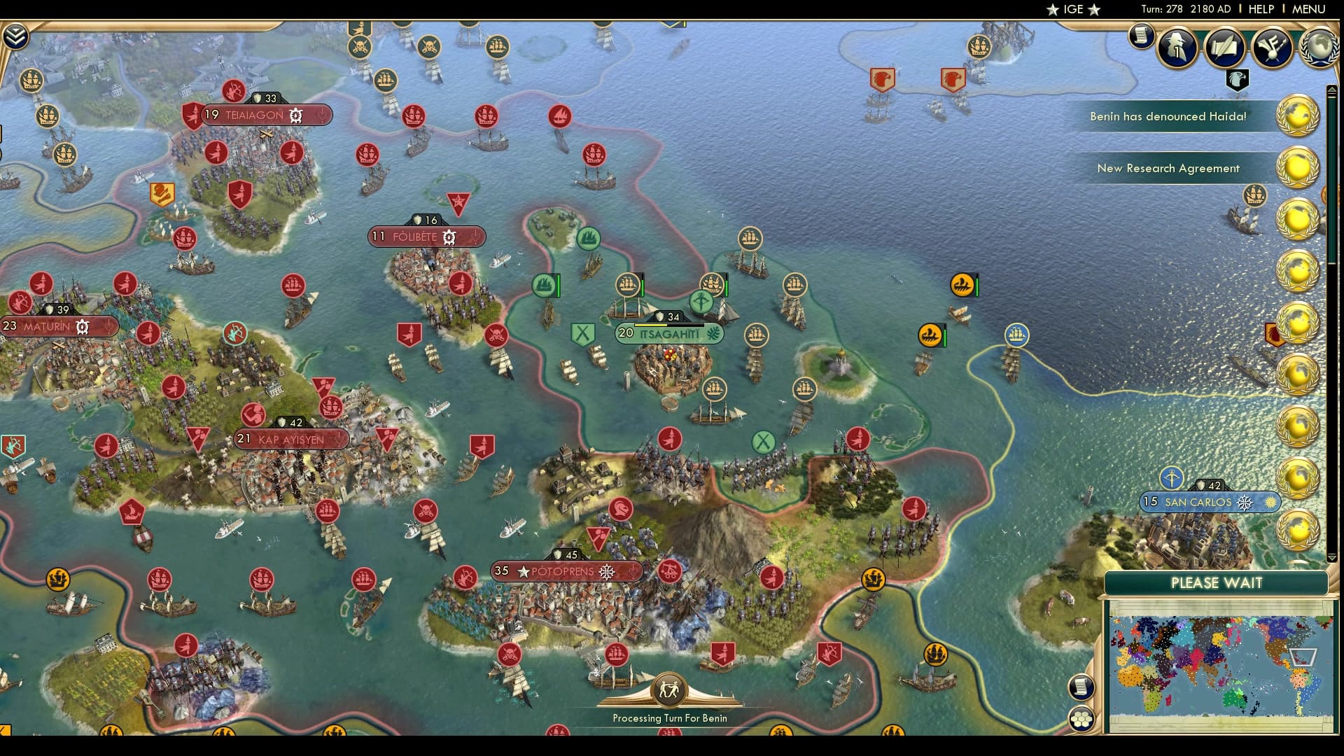 CBR In-Game Screenshot of Apparently War