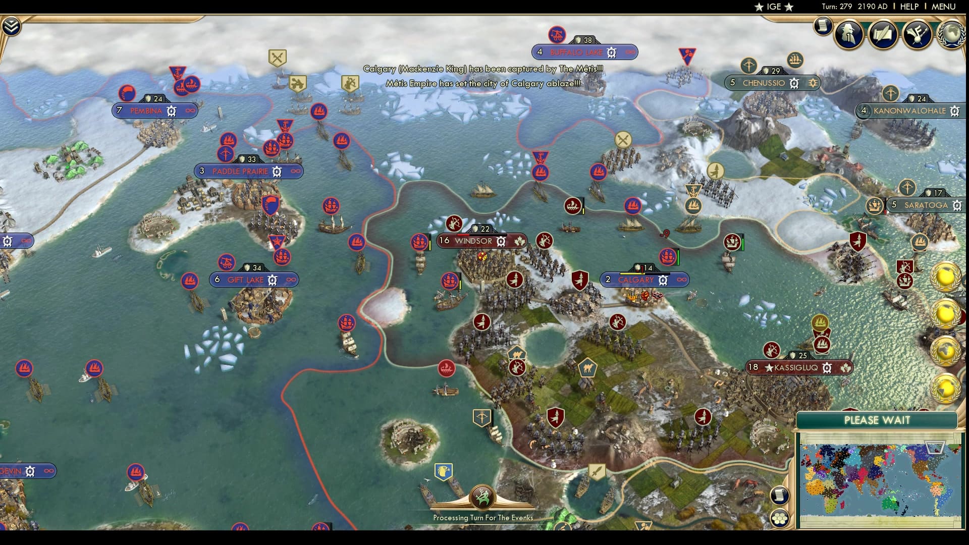 CBR In-Game Screenshot of Labrador on Fire