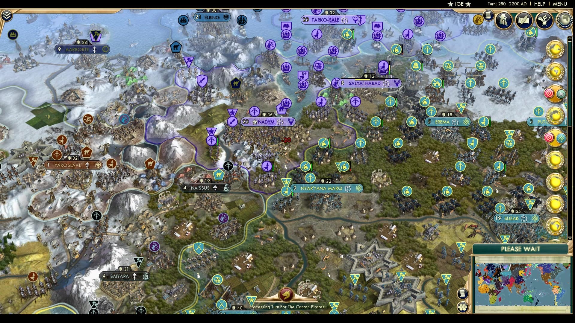 CBR In-Game Screenshot of Salya’Hard Times