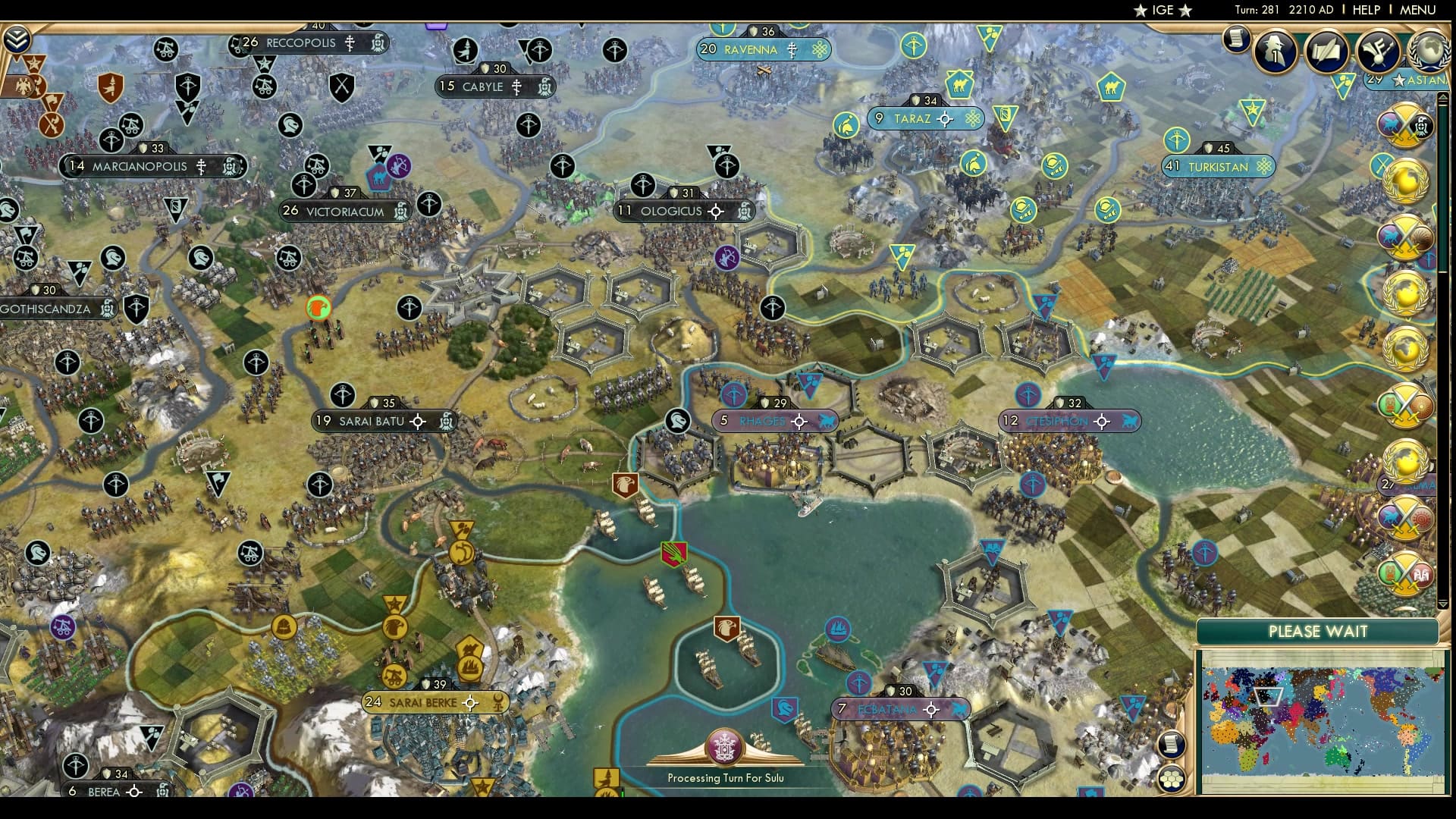 CBR In-Game Screenshot of The Gothic Acquisition