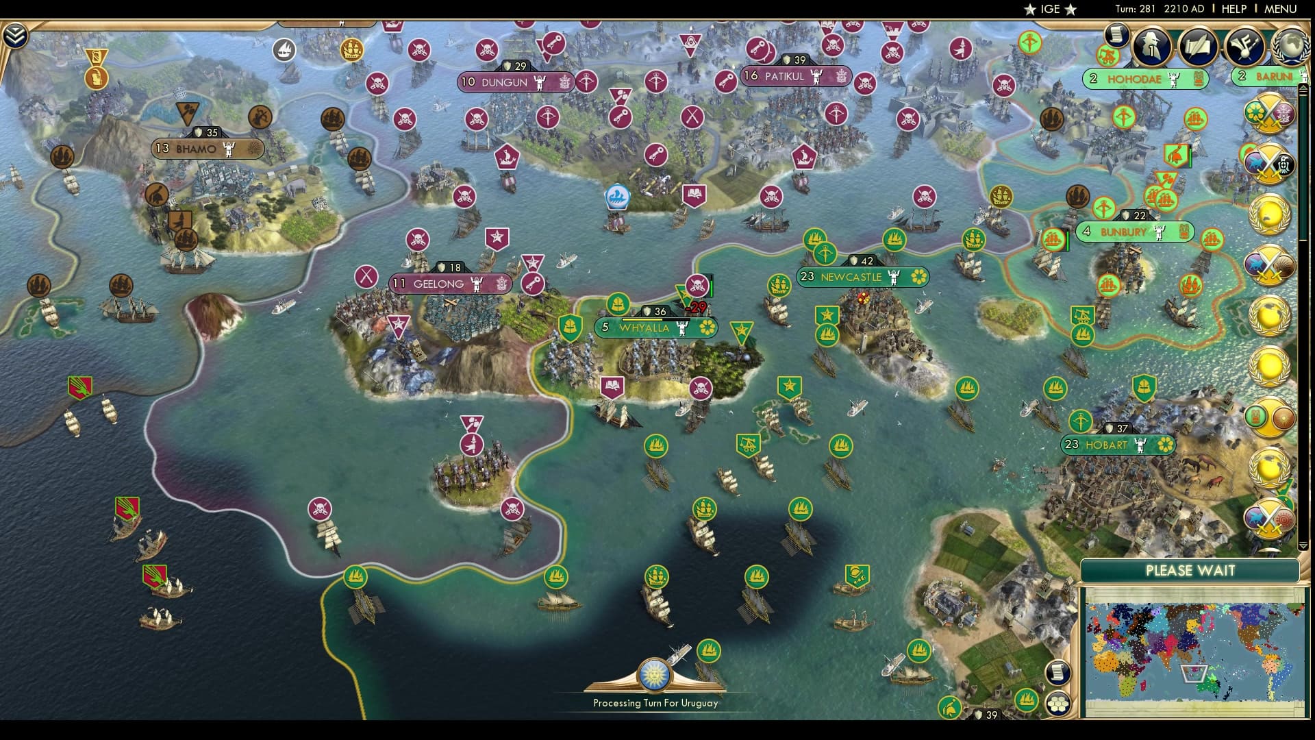 CBR In-Game Screenshot of Punching Up