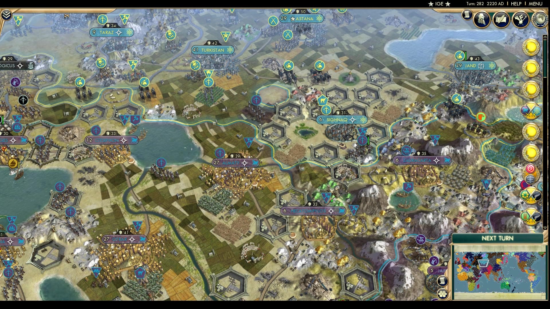 CBR In-Game Screenshot of Deserted Desert