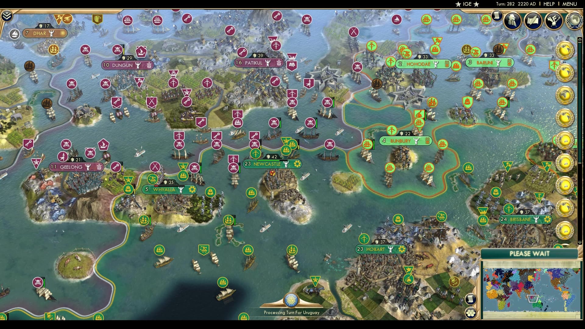 CBR In-Game Screenshot of Privateer Party