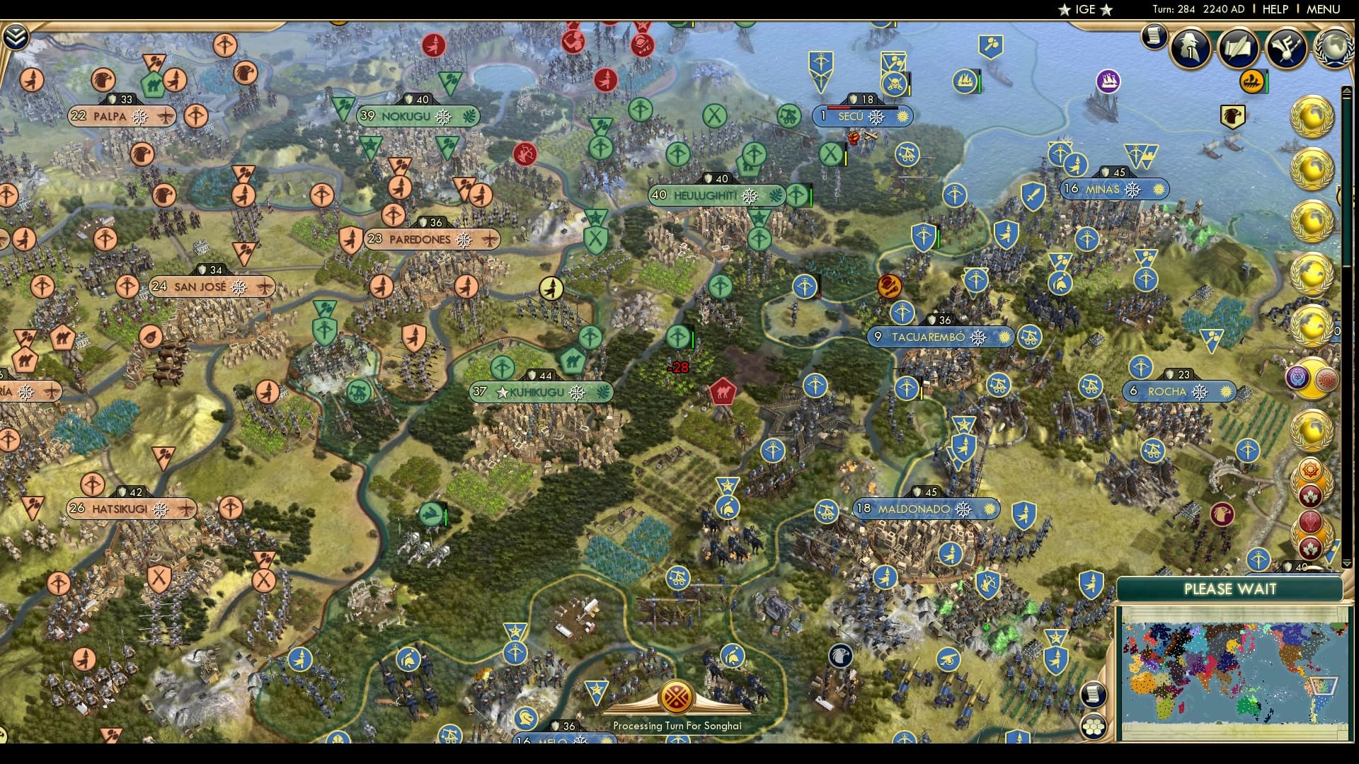 CBR In-Game Screenshot of Quiet Jungle