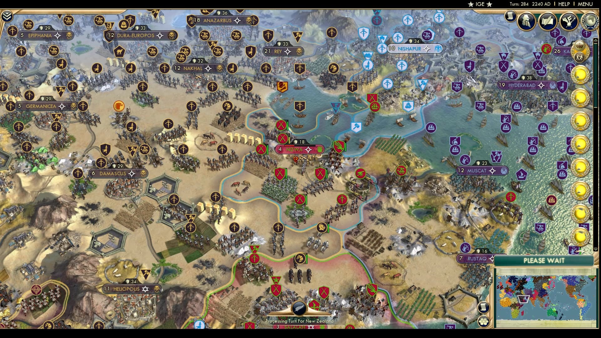CBR In-Game Screenshot of An Exclave in either hand.