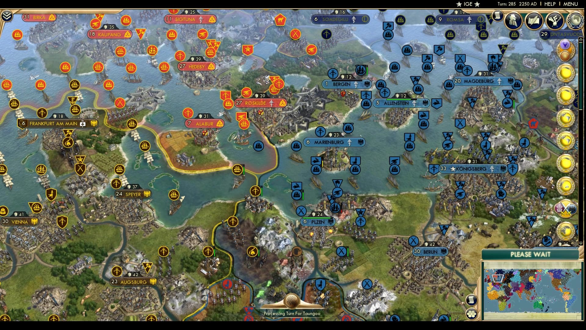 CBR In-Game Screenshot of Bergen Flipper