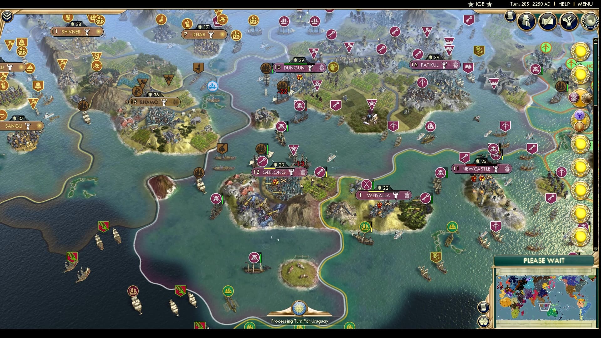 CBR In-Game Screenshot of Take Two