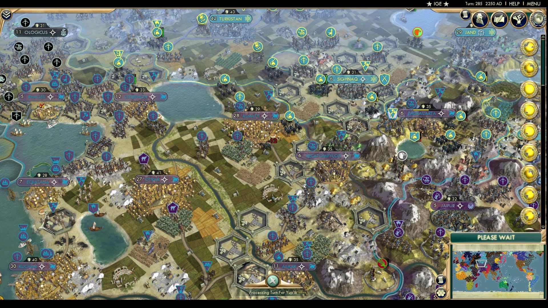 CBR In-Game Screenshot of Defend The North
