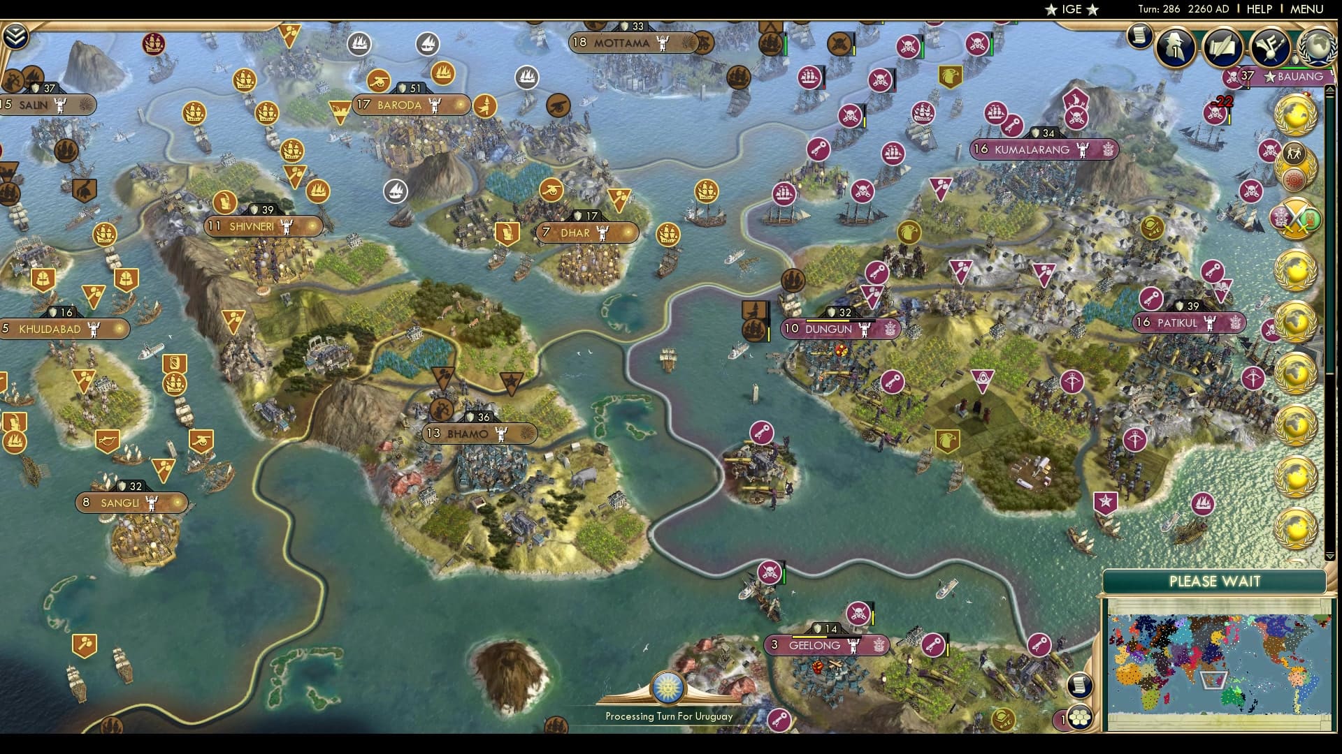 CBR In-Game Screenshot of Bhamo Battalion Burnout