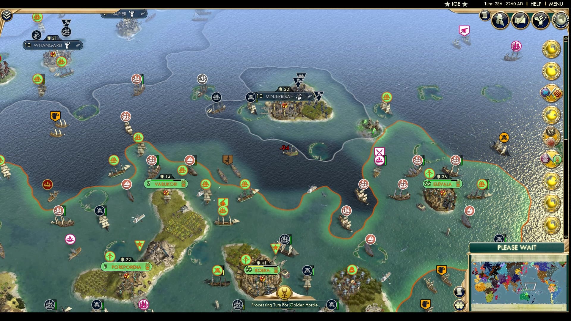 CBR In-Game Screenshot of Papua Panic!