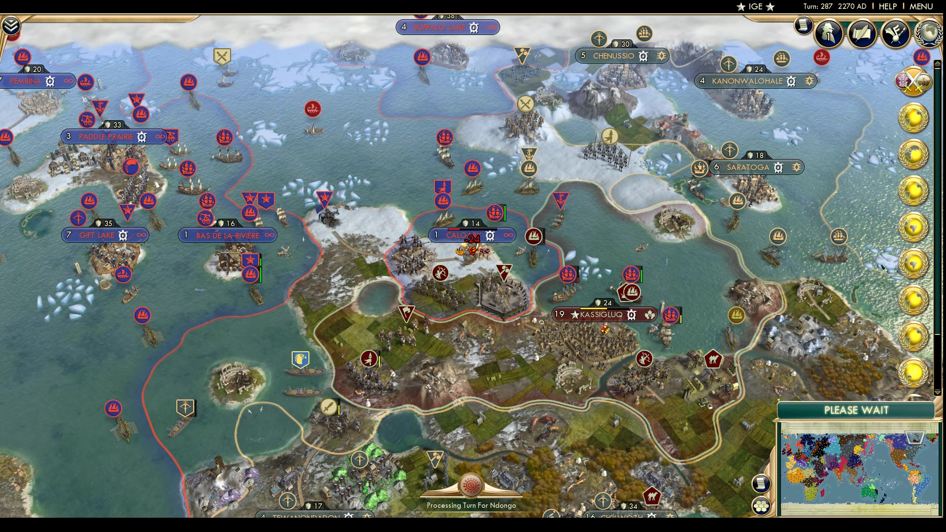 CBR In-Game Screenshot of The End Is Near