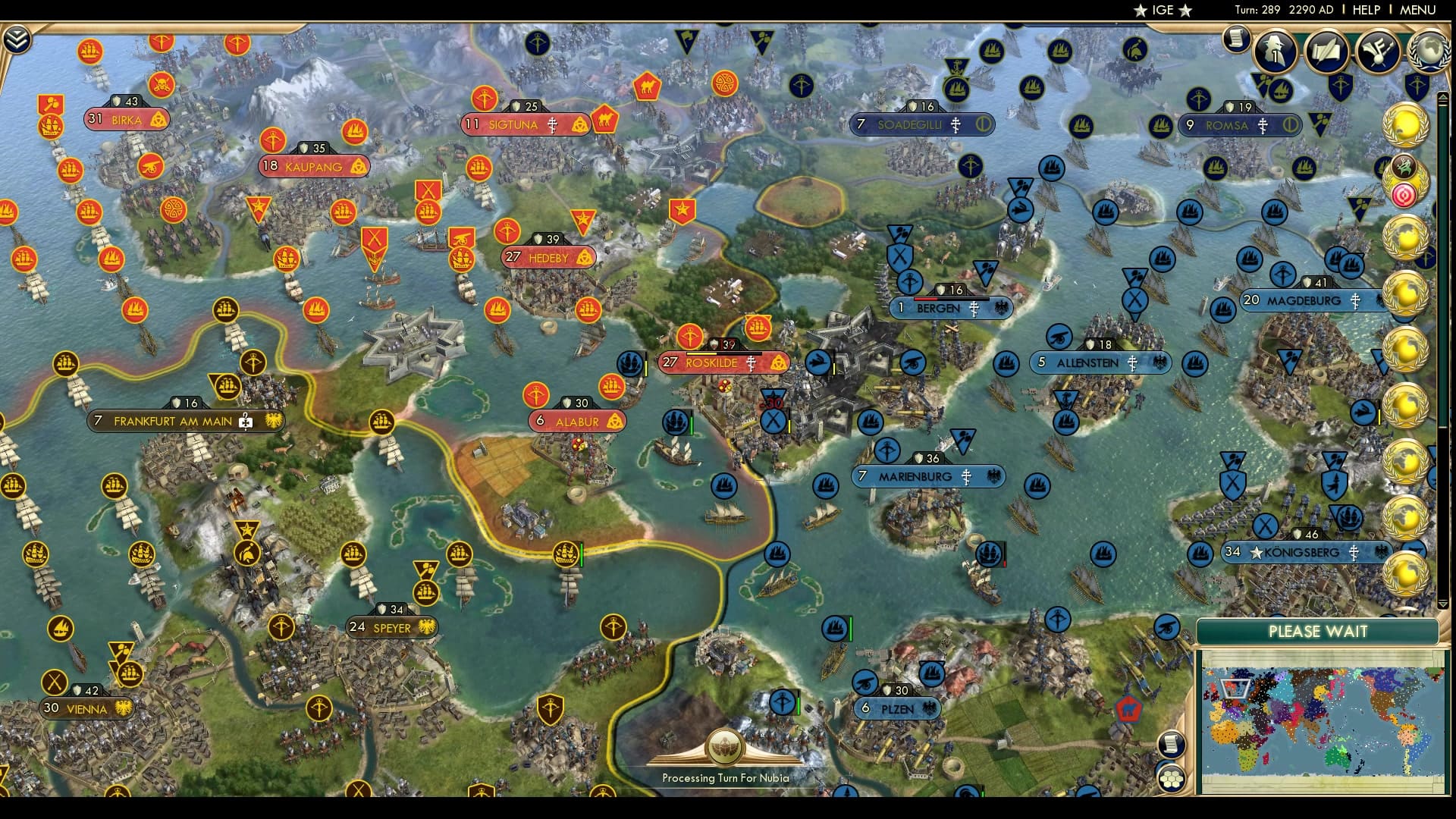 CBR In-Game Screenshot of Prussian Pushback