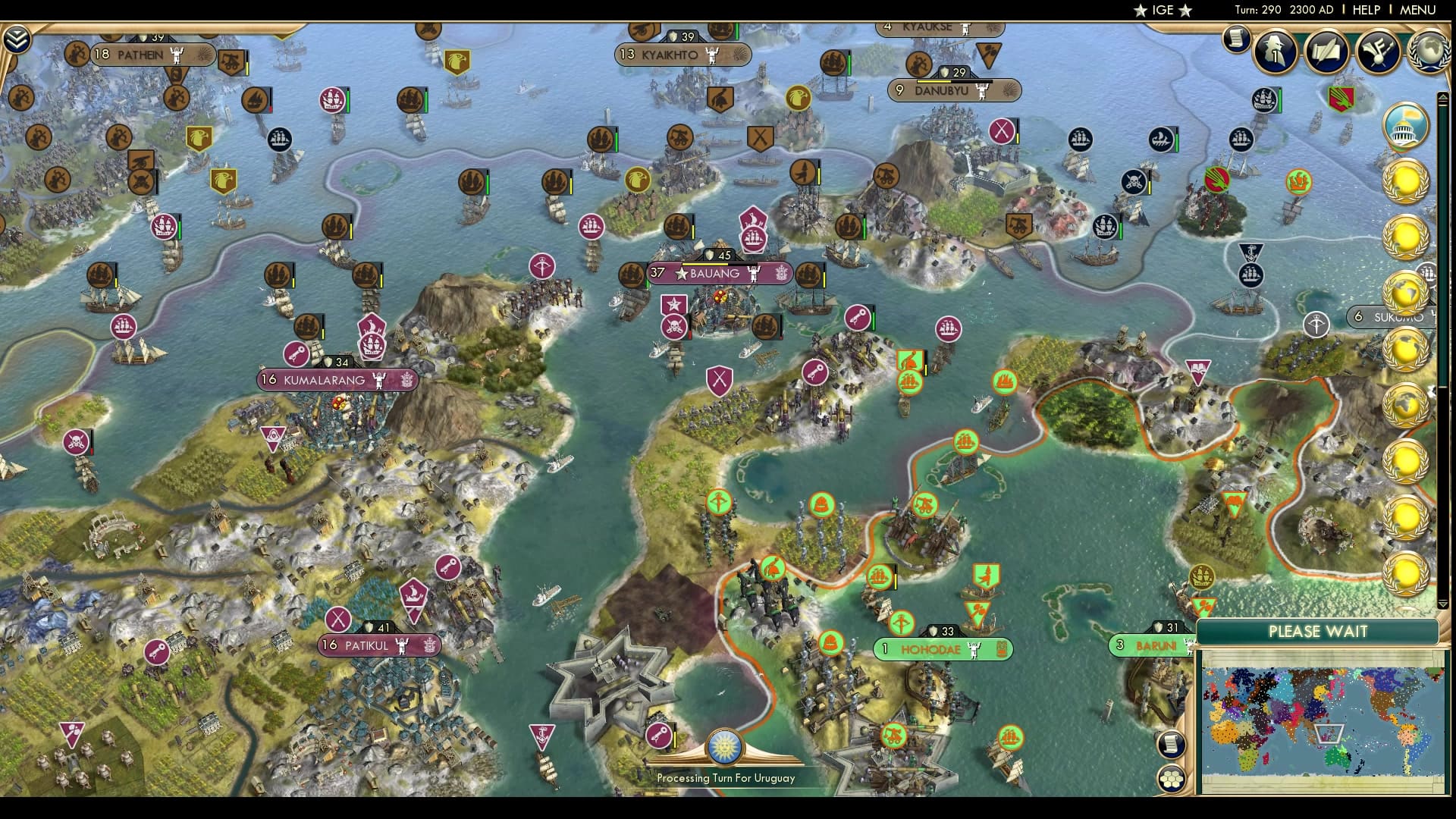 CBR In-Game Screenshot of Big Bauang Theory